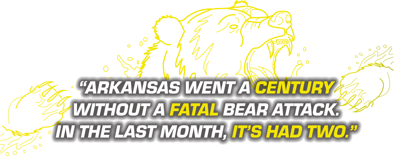 Arkansas went a Century without a Fatal Bear Attack